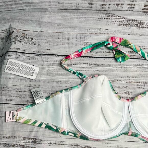 Fantasie Langkawi 30DDD Bandeau Bikini Top Swimsuit Removable Strap New - Picture 5 of 12